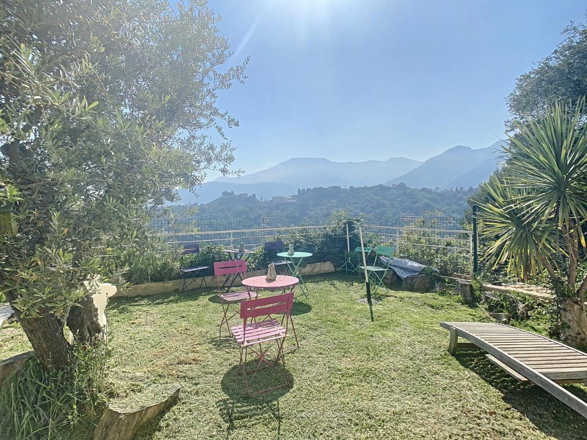 L'Arbre De Vie 1949 Route Des Ciappes Menton Bed & Breakfast Exterior photo